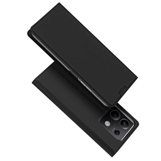 DUX DUCIS Skin Pro Series For Xiaomi Redmi Note 13 5G Cell Phone Case Card Slots PU Leather Cover