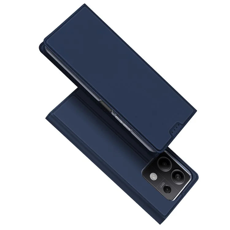 DUX DUCIS Skin Pro Series For Xiaomi Redmi Note 13 5G Cell Phone Case Card Slots PU Leather Cover