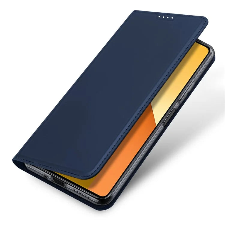 DUX DUCIS Skin Pro Series For Xiaomi Redmi Note 13 5G Cell Phone Case Card Slots PU Leather Cover