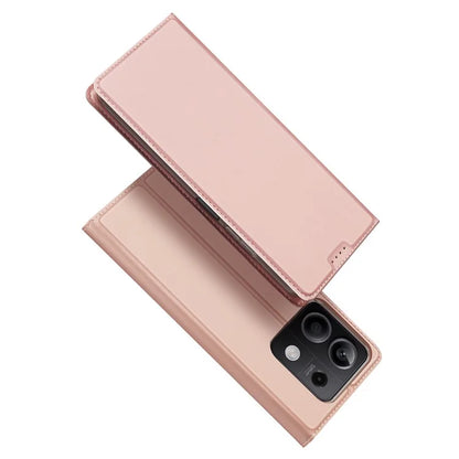 DUX DUCIS Skin Pro Series For Xiaomi Redmi Note 13 5G Cell Phone Case Card Slots PU Leather Cover