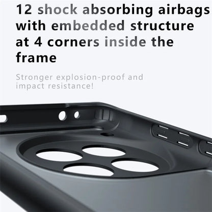 For OnePlus 12R 5G / Ace 3 5G Matte Case TPU+PC Drop-resistant Phone Cover