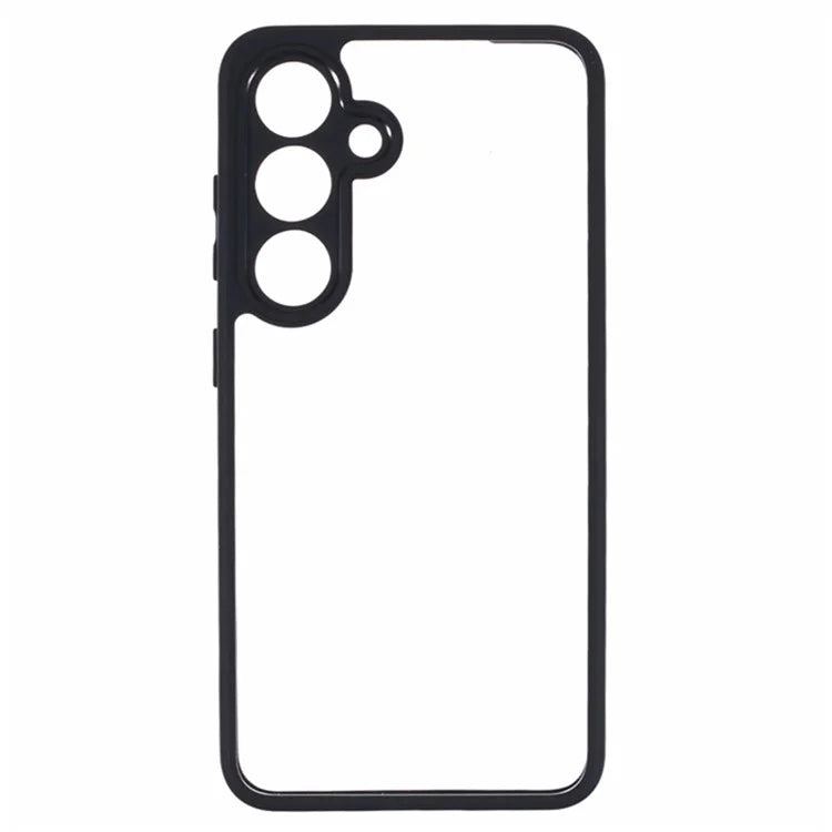 For Samsung Galaxy A24 4G (162.1 x 77.6 x 8.3mm) Back Case Clear TPU+PC Anti-drop Phone Shell