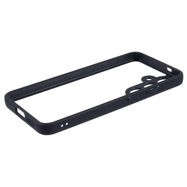 For Samsung Galaxy A24 4G (162.1 x 77.6 x 8.3mm) Back Case Clear TPU+PC Anti-drop Phone Shell