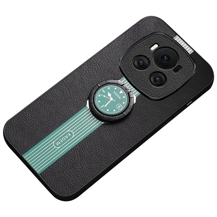 KADEM For Honor Magic6 5G Cell Phone Case Ring Kickstand Watch Pattern Cover