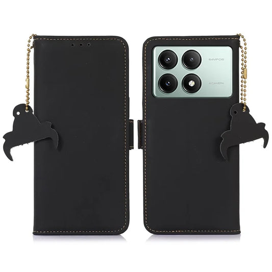 For Xiaomi Redmi K70E 5G / Poco X6 Pro 5G Phone Case Stand RFID Blocking Cover