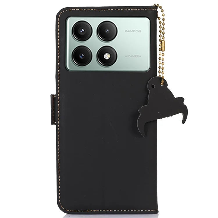 For Xiaomi Redmi K70E 5G / Poco X6 Pro 5G Phone Case Stand RFID Blocking Cover
