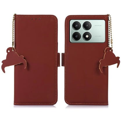 For Xiaomi Redmi K70E 5G / Poco X6 Pro 5G Phone Case Stand RFID Blocking Cover