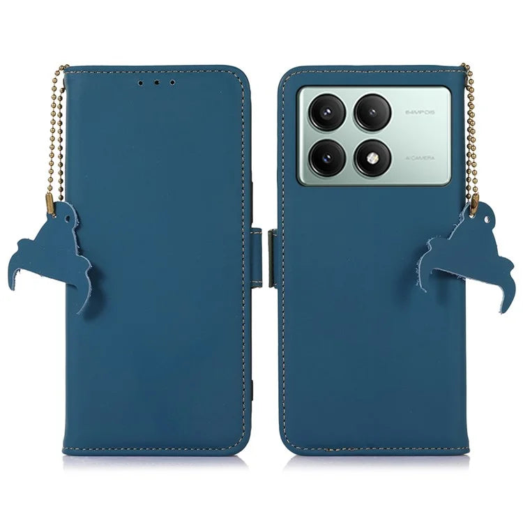 For Xiaomi Redmi K70E 5G / Poco X6 Pro 5G Phone Case Stand RFID Blocking Cover