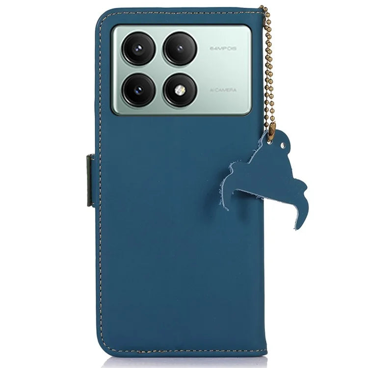 For Xiaomi Redmi K70E 5G / Poco X6 Pro 5G Phone Case Stand RFID Blocking Cover