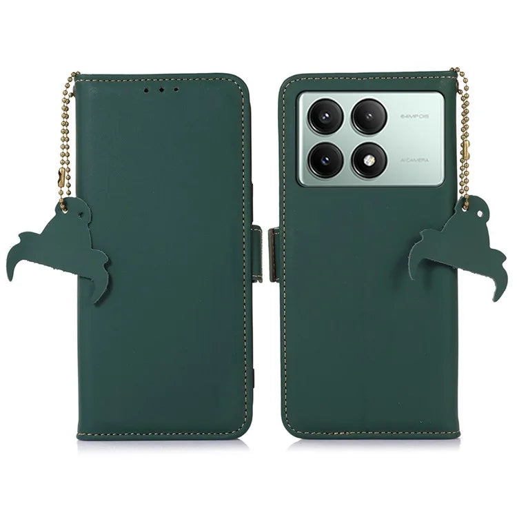 For Xiaomi Redmi K70E 5G / Poco X6 Pro 5G Phone Case Stand RFID Blocking Cover