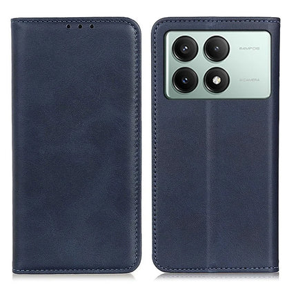 For Xiaomi Redmi K70E 5G / Poco X6 Pro 5G Case Split Leather Magnetic Flip Folio Phone Cover