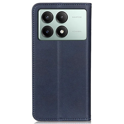 For Xiaomi Redmi K70E 5G / Poco X6 Pro 5G Case Split Leather Magnetic Flip Folio Phone Cover