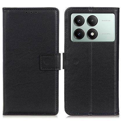 For Xiaomi Redmi K70E 5G / Poco X6 Pro 5G Case Leather Wallet Phone Cover with Magnetic Clasp