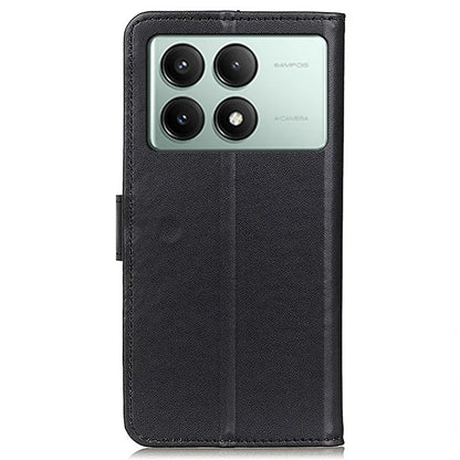 For Xiaomi Redmi K70E 5G / Poco X6 Pro 5G Case Leather Wallet Phone Cover with Magnetic Clasp