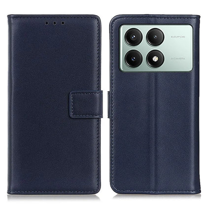 For Xiaomi Redmi K70E 5G / Poco X6 Pro 5G Case Leather Wallet Phone Cover with Magnetic Clasp