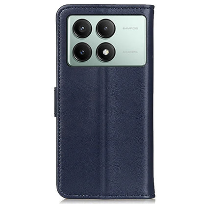 For Xiaomi Redmi K70E 5G / Poco X6 Pro 5G Case Leather Wallet Phone Cover with Magnetic Clasp