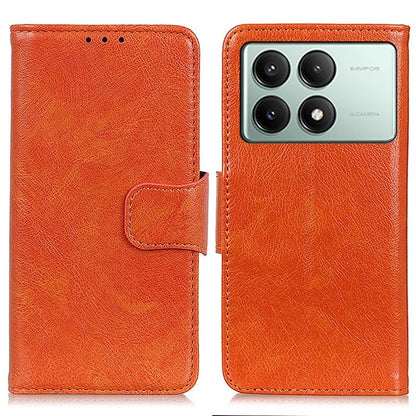For Xiaomi Redmi K70E 5G / Poco X6 Pro 5G Wallet Case Protective Split Leather Phone Cover