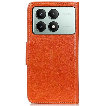 For Xiaomi Redmi K70E 5G / Poco X6 Pro 5G Wallet Case Protective Split Leather Phone Cover