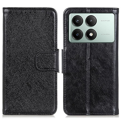 For Xiaomi Redmi K70E 5G / Poco X6 Pro 5G Wallet Case Protective Split Leather Phone Cover