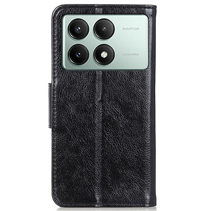 For Xiaomi Redmi K70E 5G / Poco X6 Pro 5G Wallet Case Protective Split Leather Phone Cover
