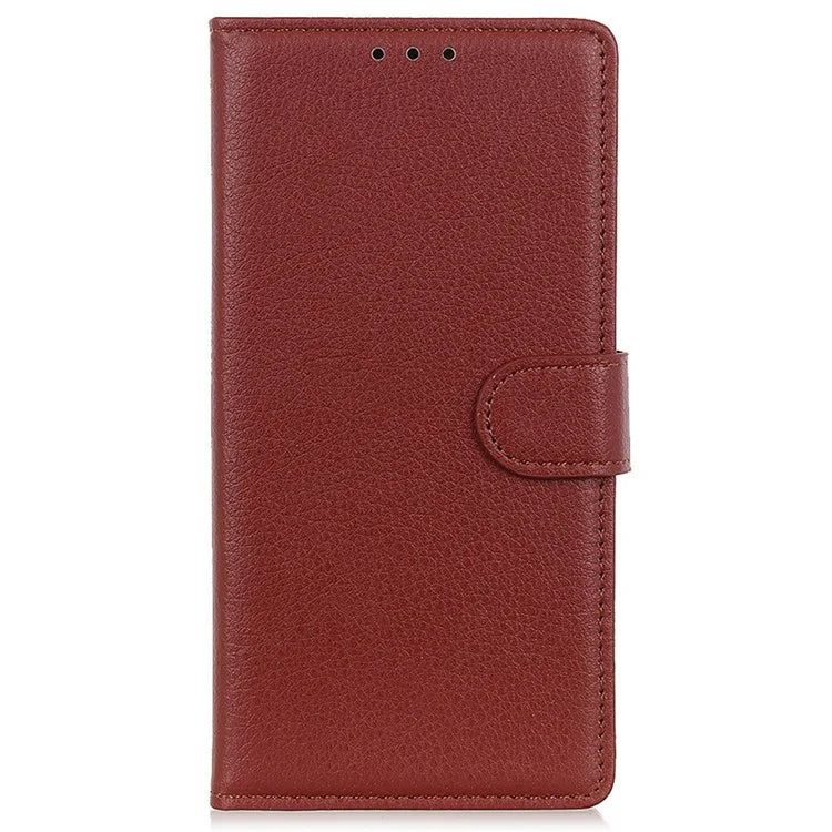 For Xiaomi Redmi K70E 5G / Poco X6 Pro 5G Case PU Leather Litchi Texture Wallet Phone Cover