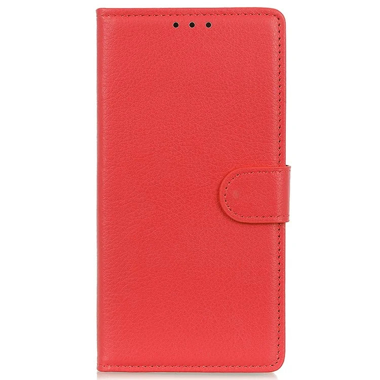 For Xiaomi Redmi K70E 5G / Poco X6 Pro 5G Case PU Leather Litchi Texture Wallet Phone Cover