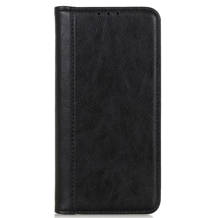 For Xiaomi Redmi K70E 5G / Poco X6 Pro 5G Case Wallet Split Leather Litchi Texture Phone Cover