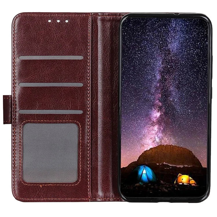 For Xiaomi Redmi K70E 5G / Poco X6 Pro 5G Case Crazy Horse Texture Wallet Phone Cover