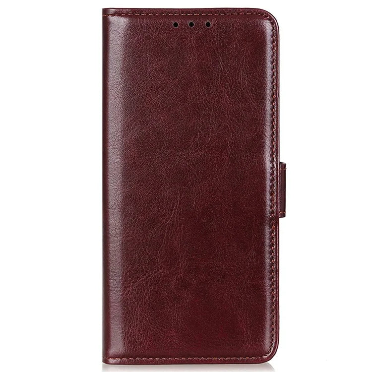 For Xiaomi Redmi K70E 5G / Poco X6 Pro 5G Case Crazy Horse Texture Wallet Phone Cover