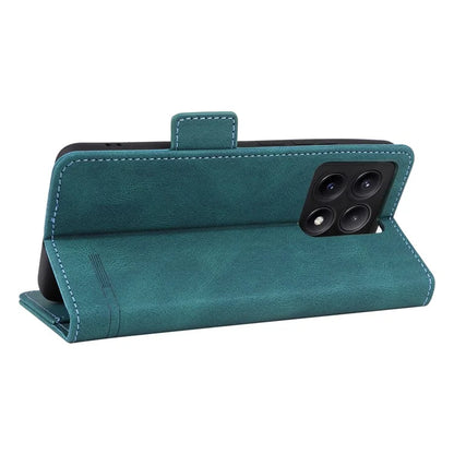 For Xiaomi Poco X6 Pro 5G / Redmi K70E 5G Leather Case Wallet Phone Cover Hardware Decor