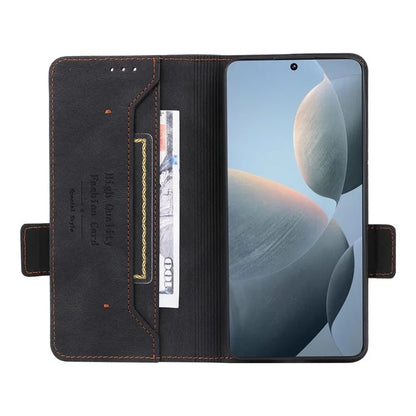 For Xiaomi Poco X6 Pro 5G / Redmi K70E 5G Leather Case Wallet Phone Cover Hardware Decor