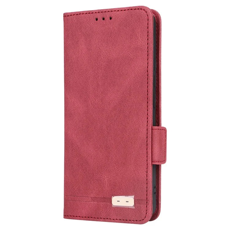 For Xiaomi Poco X6 Pro 5G / Redmi K70E 5G Leather Case Wallet Phone Cover Hardware Decor