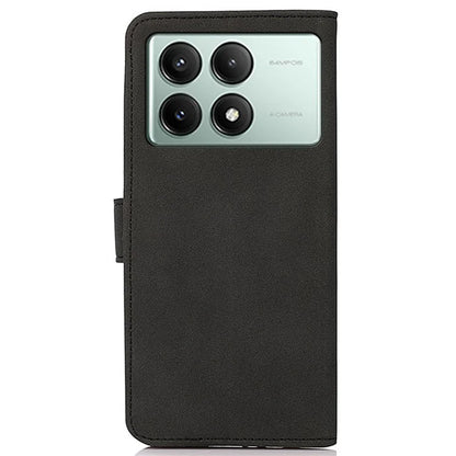 KHAZNEH For Xiaomi Redmi K70E 5G / Poco X6 Pro 5G Case Wallet Phone Cover with Card Holder