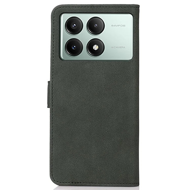 KHAZNEH For Xiaomi Redmi K70E 5G / Poco X6 Pro 5G Case Wallet Phone Cover with Card Holder