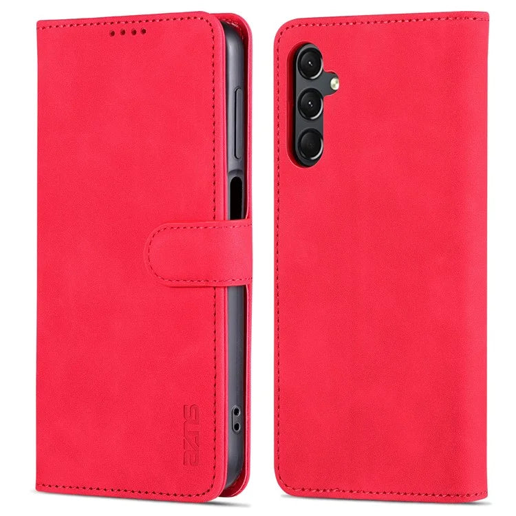 AZNS For Samsung Galaxy A24 4G (162.1 x 77.6 x 8.3mm) Case Shockproof Flip Leather Phone Cover