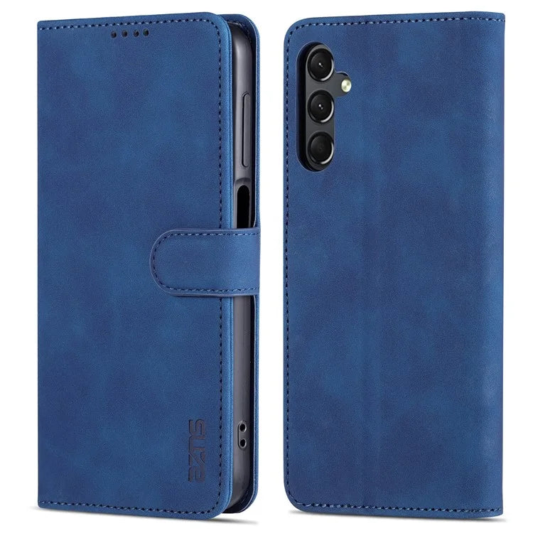 AZNS For Samsung Galaxy A24 4G (162.1 x 77.6 x 8.3mm) Case Shockproof Flip Leather Phone Cover