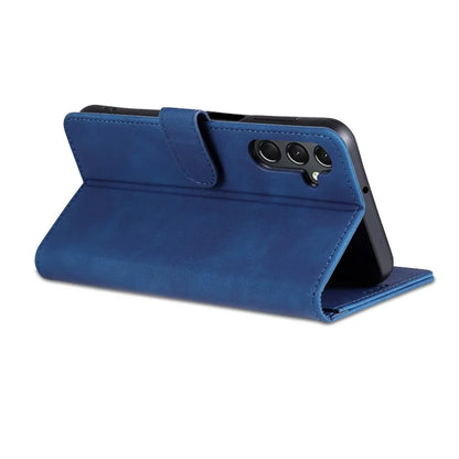 AZNS For Samsung Galaxy A24 4G (162.1 x 77.6 x 8.3mm) Case Shockproof Flip Leather Phone Cover