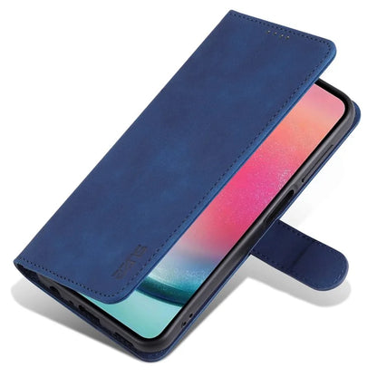 AZNS For Samsung Galaxy A24 4G (162.1 x 77.6 x 8.3mm) Case Shockproof Flip Leather Phone Cover