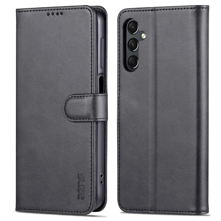 AZNS For Samsung Galaxy A24 4G (162.1 x 77.6 x 8.3mm) Case Shockproof Flip Leather Phone Cover