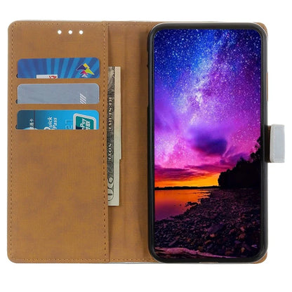 For Xiaomi Redmi Note 13 Pro 4G / Poco M6 Pro 4G Leather Case Fashionable Card Slots Phone Cover