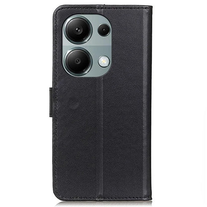 For Xiaomi Redmi Note 13 Pro 4G / Poco M6 Pro 4G Leather Case Fashionable Card Slots Phone Cover