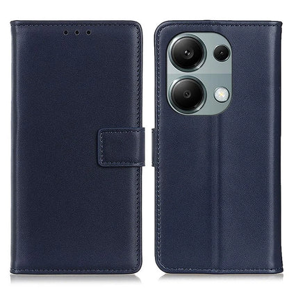 For Xiaomi Redmi Note 13 Pro 4G / Poco M6 Pro 4G Leather Case Fashionable Card Slots Phone Cover
