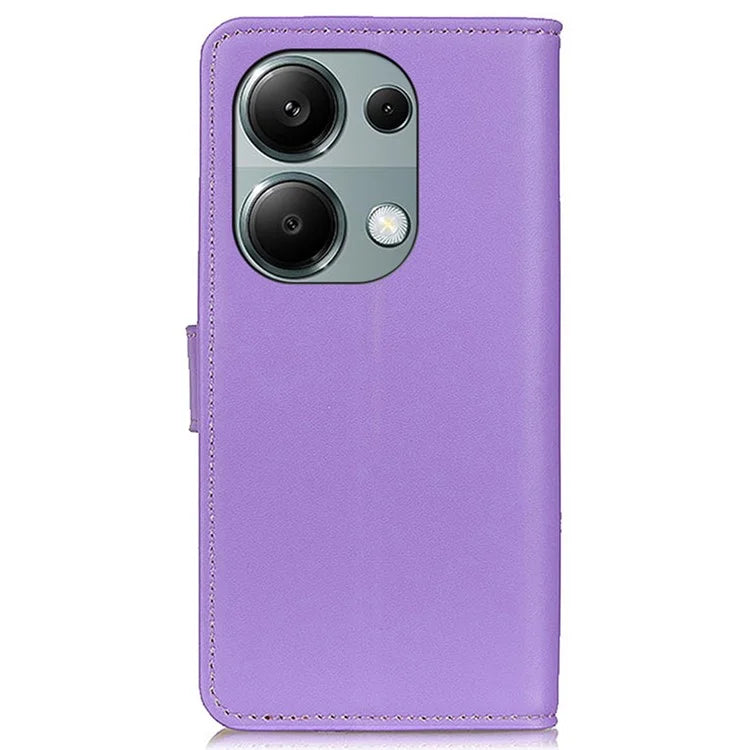 For Xiaomi Redmi Note 13 Pro 4G / Poco M6 Pro 4G Leather Case Fashionable Card Slots Phone Cover