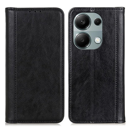 For Xiaomi Redmi Note 13 Pro 4G / Poco M6 Pro 4G Case Split Leather Stand Phone Cover
