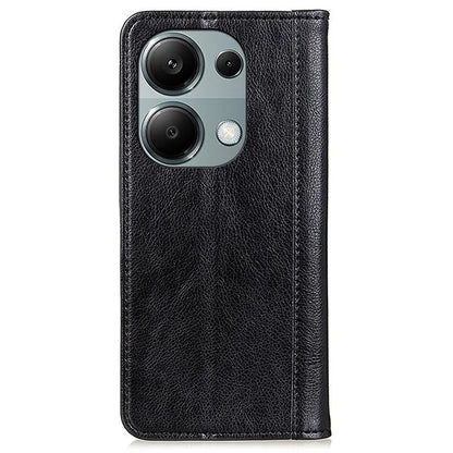 For Xiaomi Redmi Note 13 Pro 4G / Poco M6 Pro 4G Case Split Leather Stand Phone Cover