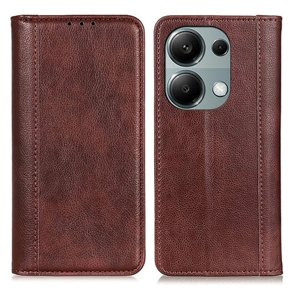 For Xiaomi Redmi Note 13 Pro 4G / Poco M6 Pro 4G Case Split Leather Stand Phone Cover
