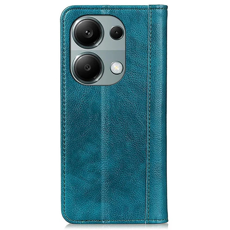 For Xiaomi Redmi Note 13 Pro 4G / Poco M6 Pro 4G Case Split Leather Stand Phone Cover