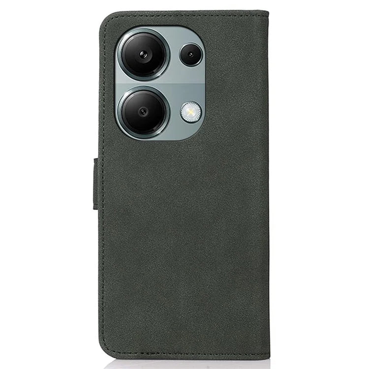 KHAZNEH For Xiaomi Redmi Note 13 Pro 4G / Poco M6 Pro 4G Case PU Leather Wallet Folio Phone Cover