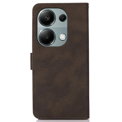 KHAZNEH For Xiaomi Redmi Note 13 Pro 4G / Poco M6 Pro 4G Case PU Leather Wallet Folio Phone Cover