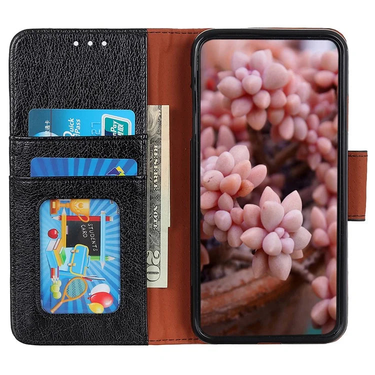 For Xiaomi Redmi Note 13 Pro 4G / Poco M6 Pro 4G Case Split Leather Wallet Card Holder Stand Phone Cover